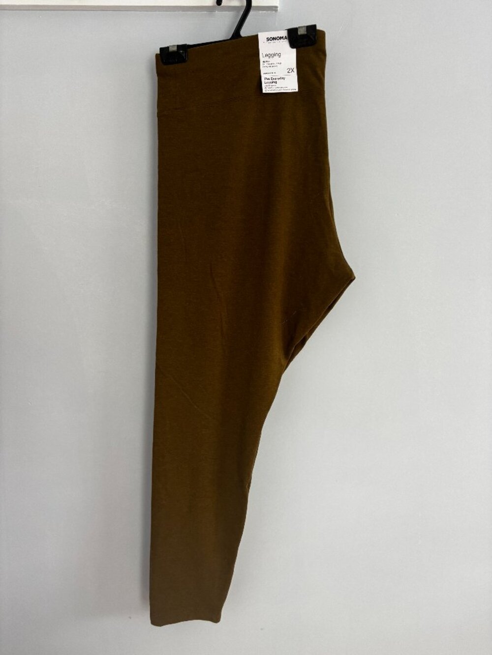 Sonoma olive/brown leggings 2X